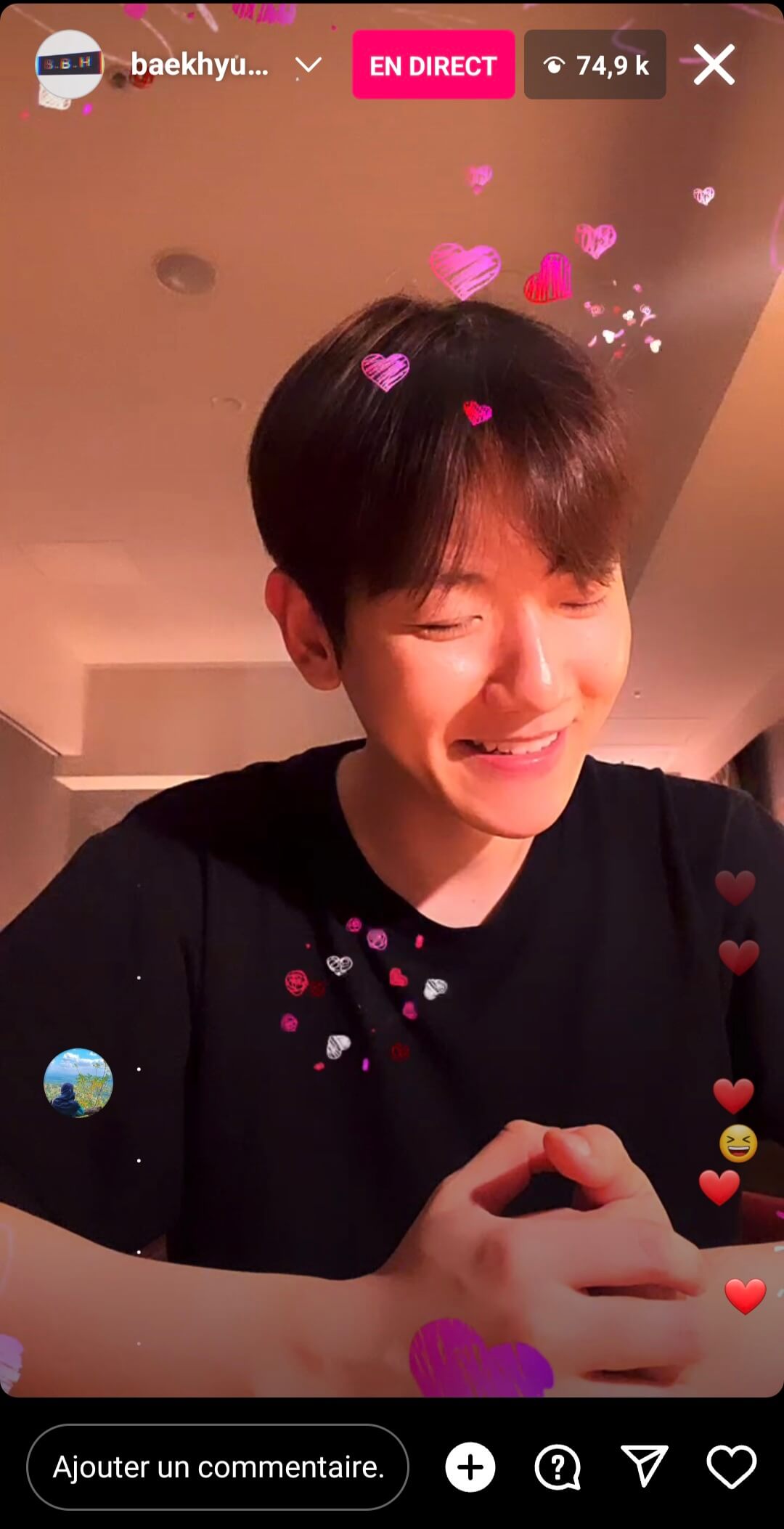 instalive du 14/04/2023 - baekhyunee_exo