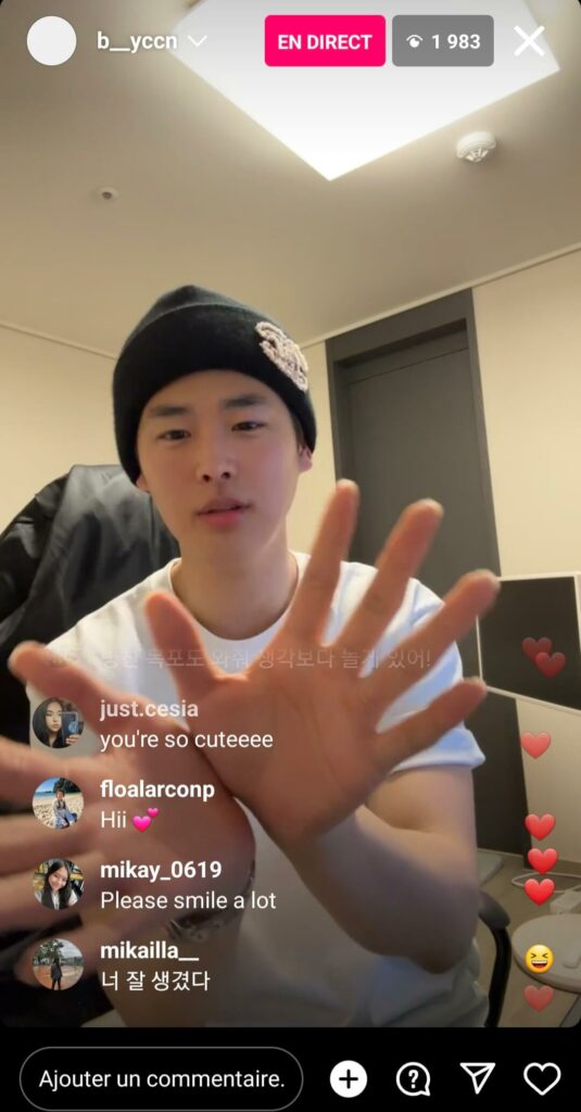 instalive du 07/05/2023 - b_yccn