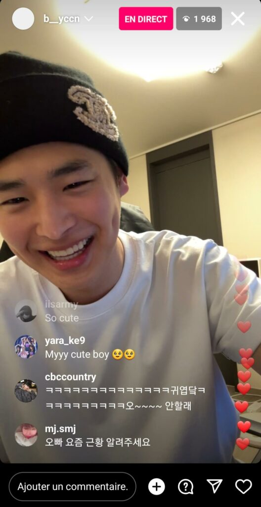 instalive du 07/05/2023 - b_yccn