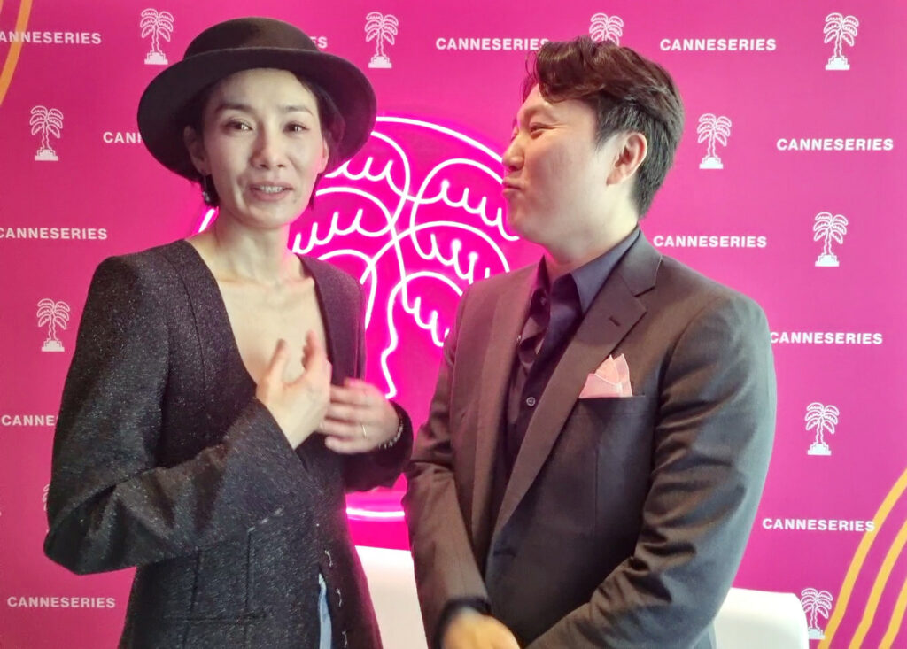 |Interview de Kim Seo-hyung et Yoo Jongsun - Nikki Terlon - Canneseries 2023