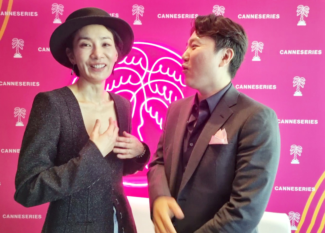 |Interview de Kim Seo-hyung et Yoo Jongsun - Nikki Terlon - Canneseries 2023