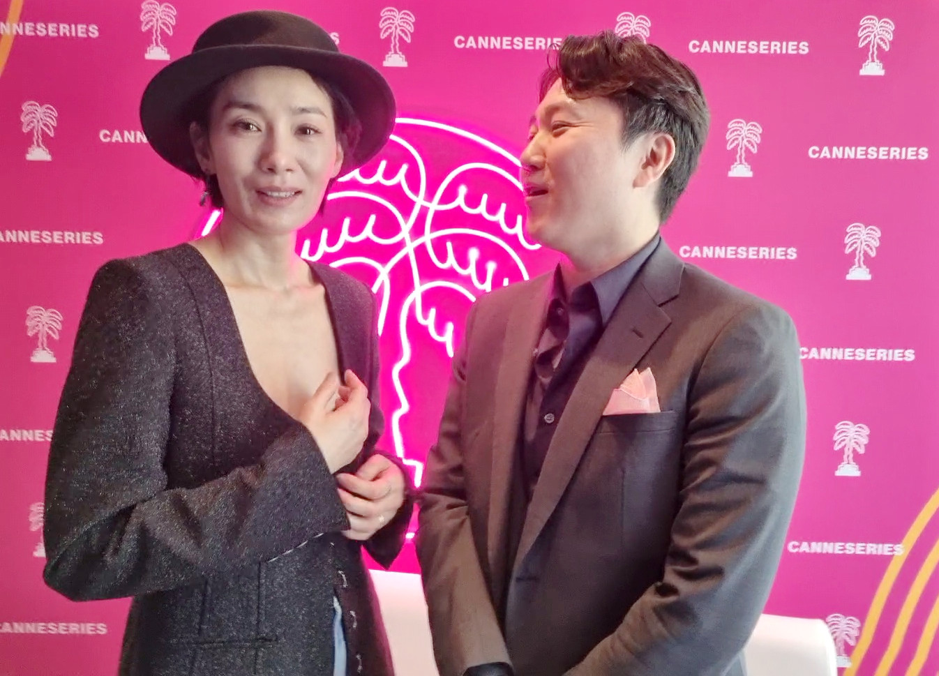 |Interview de Kim Seo-hyung et Yoo Jongsun - Nikki Terlon - Canneseries 2023