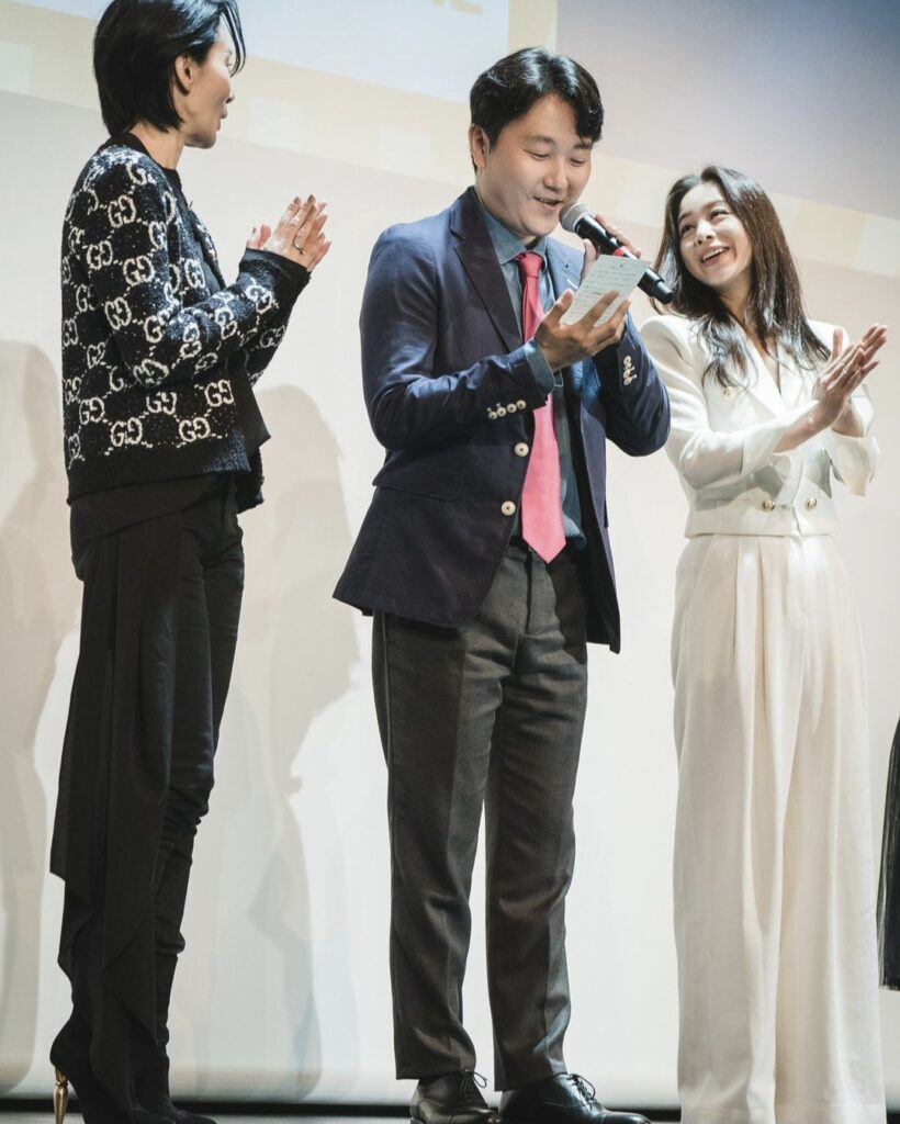 yoojs27 - instagram - le réalisateur Yoo Jongsun à Cannes 2023