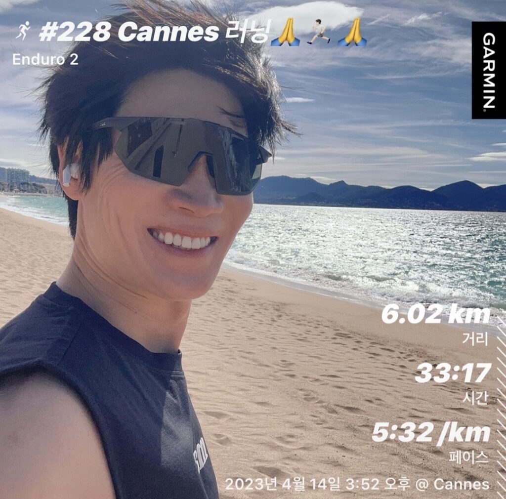 |knuababoda96 - Instagram - Jin Sun-kyu à Cannes - 2023