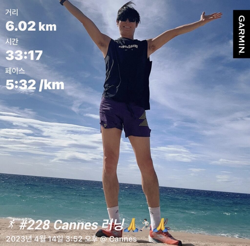 |knuababoda96 - Instagram - Jin Sun-kyu à Cannes - 2023