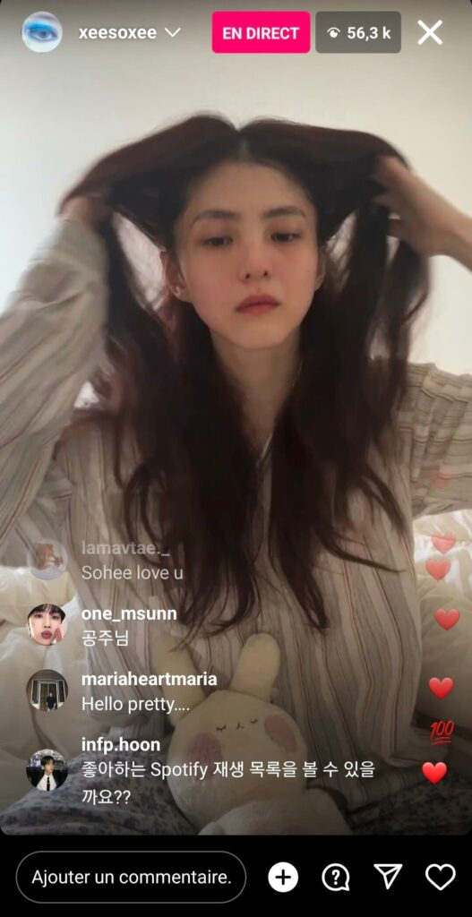 Han So-hee - instalive du 04 08 2023