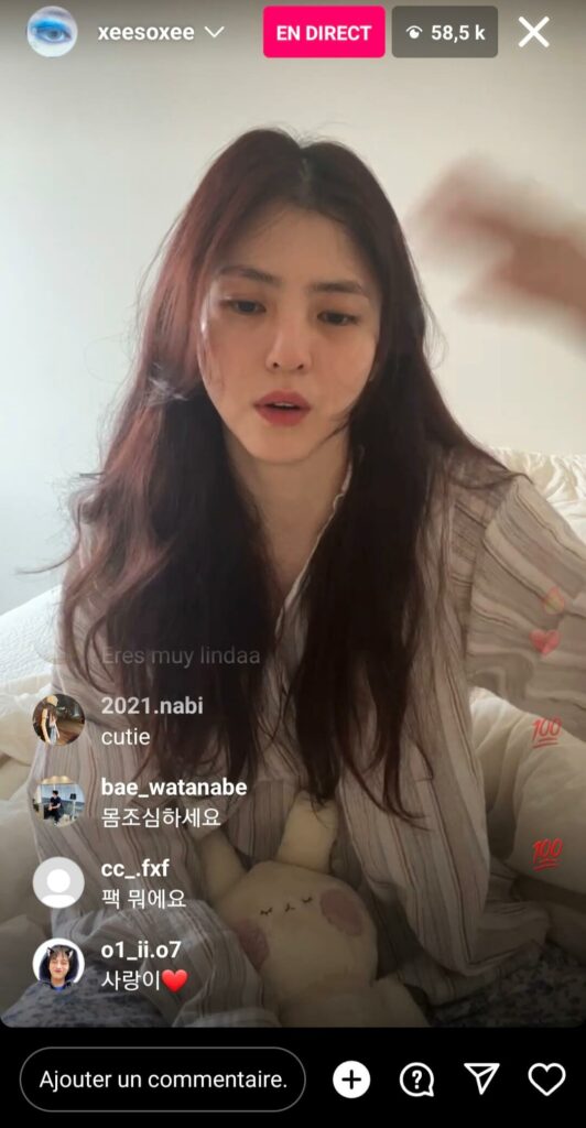 |xeesoxee - instalive du 04 08 2023