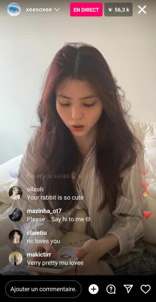 Han So-hee - instalive du 04 08 2023