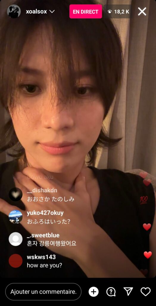 Taemin instalive