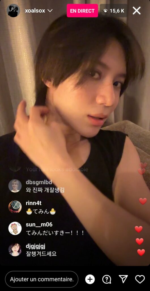 Taemin instalive