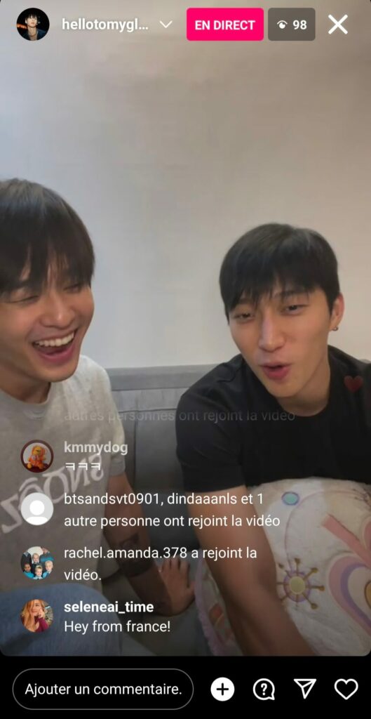 instalive du 31/10/2023 hello gloom et fromn20