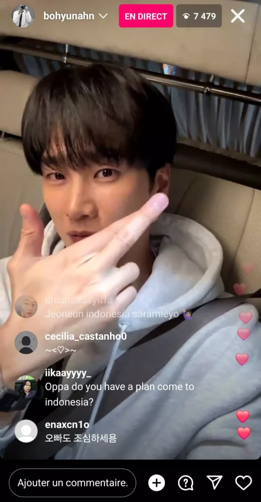 Ahn Bo-hyun - Instalive 2024