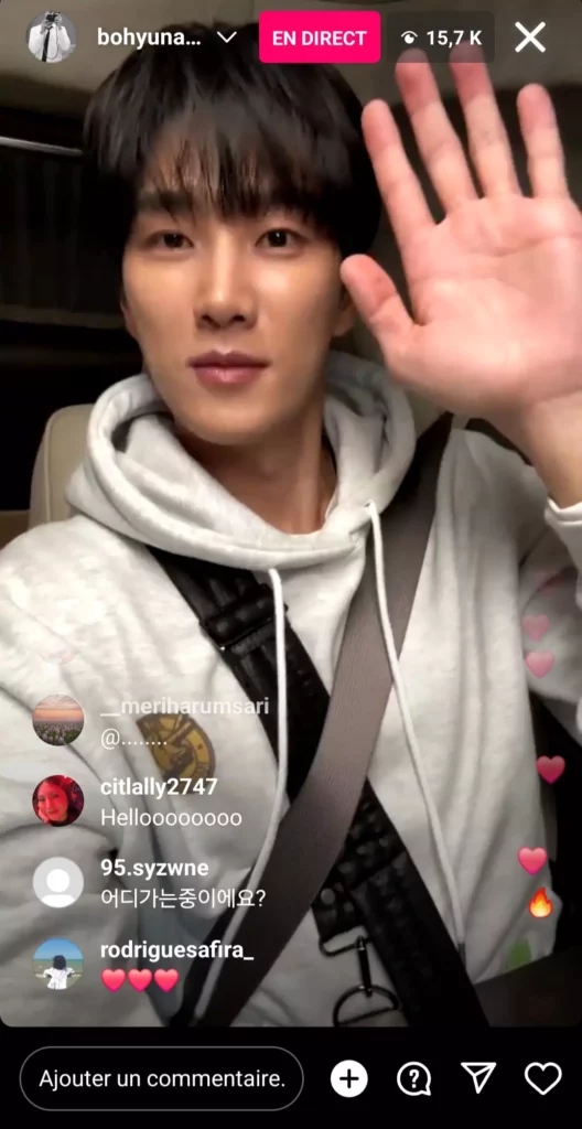 Ahn Bo-hyun - Instalive 2024