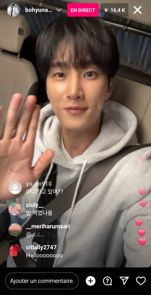 Ahn Bo-hyun - Instalive 2024