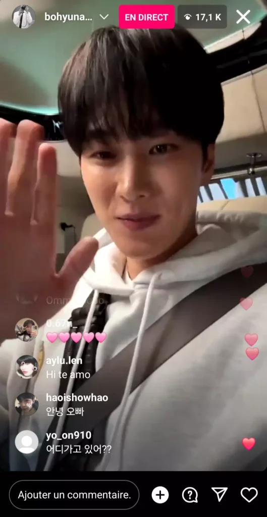 Ahn Bo-hyun - Instalive 2024