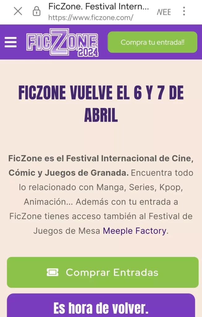 Hello Gloom FicZone festival Espagne 2024