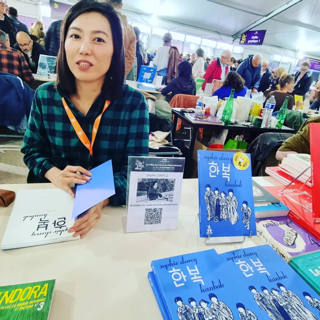 Sophie Darcq - Fête du livre de Toulon novembre 2023