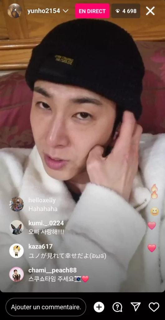 Yunho |Instalive du 06/02/2024 