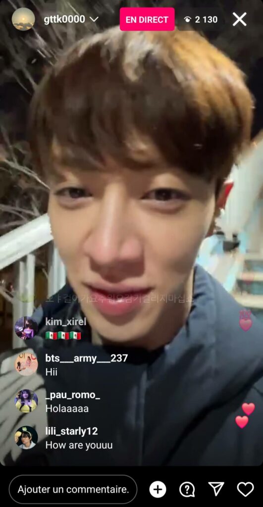 Lee Gi-Kwang - Instalive 11/03/2024