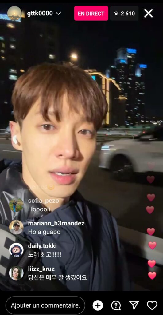 Lee Gi-Kwang - Instalive 11/03/2024