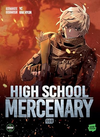 High School Mercenary Tome 8 couverture Michel Lafon