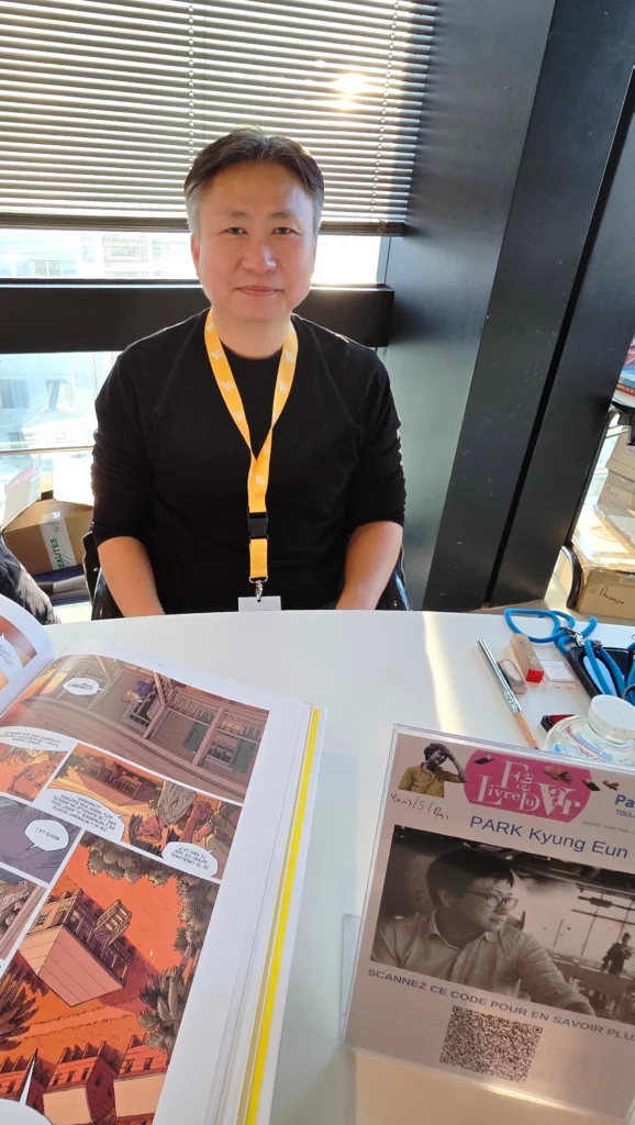 Park Kyung-eun, Fête du livre du Var à Toulon, 2025 - Photo Nikki Terlon