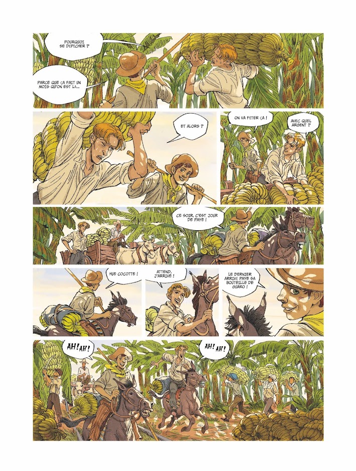 Banana story 1 - planche intérieure