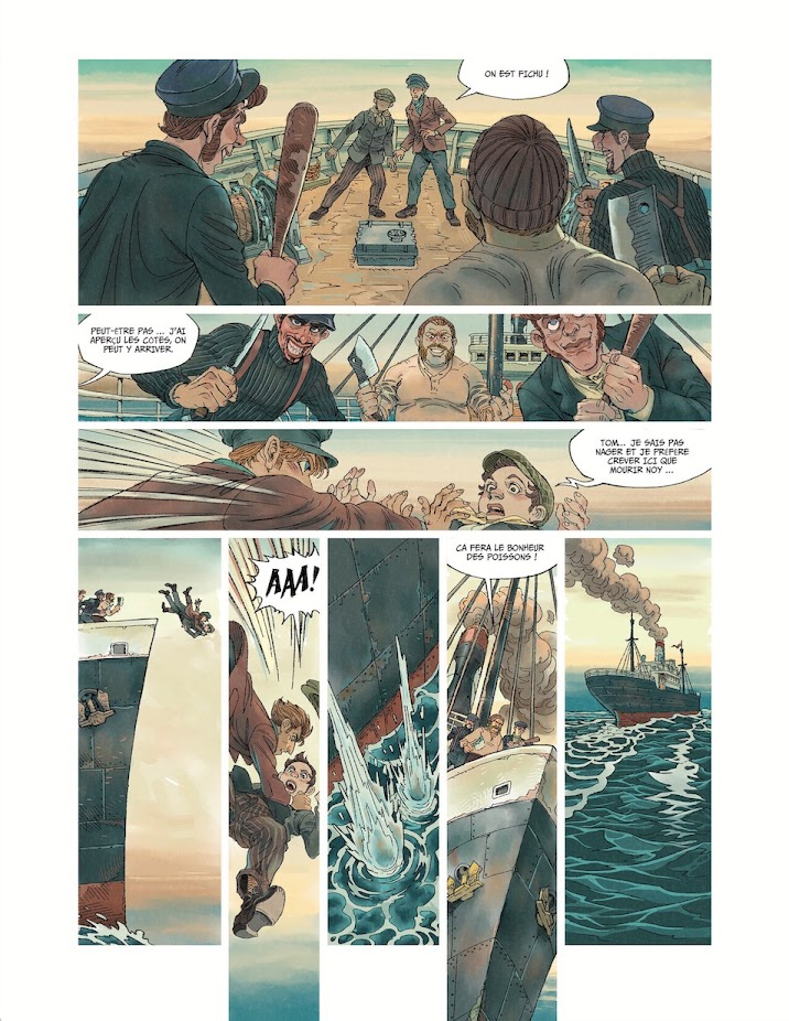 Banana story 1 - planche intérieure