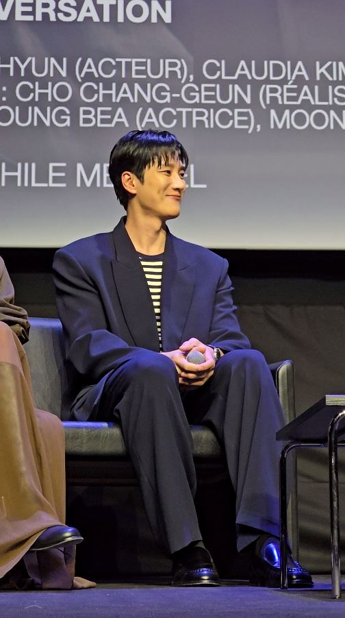 Ahn Bo-hyun à Canneseries 2026 - Photo Nikki Terlon