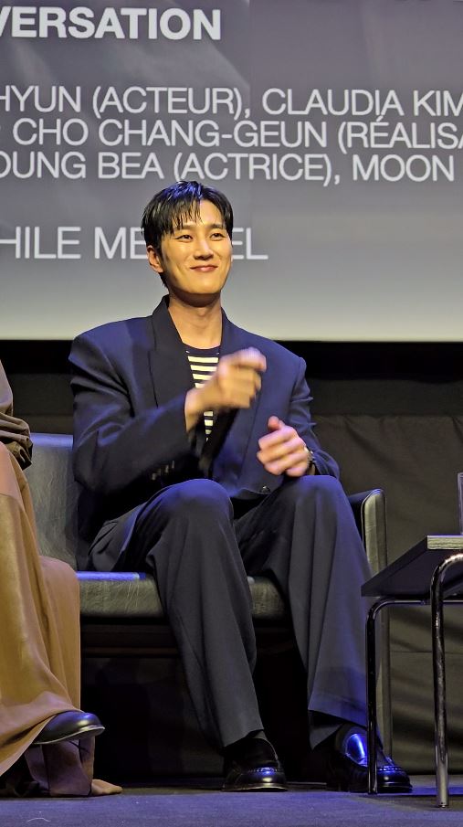 Ahn Bo-hyun à Canneseries 2026 - Photo Nikki Terlon